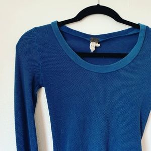 Free People Lou Plaid Cuff Thermal